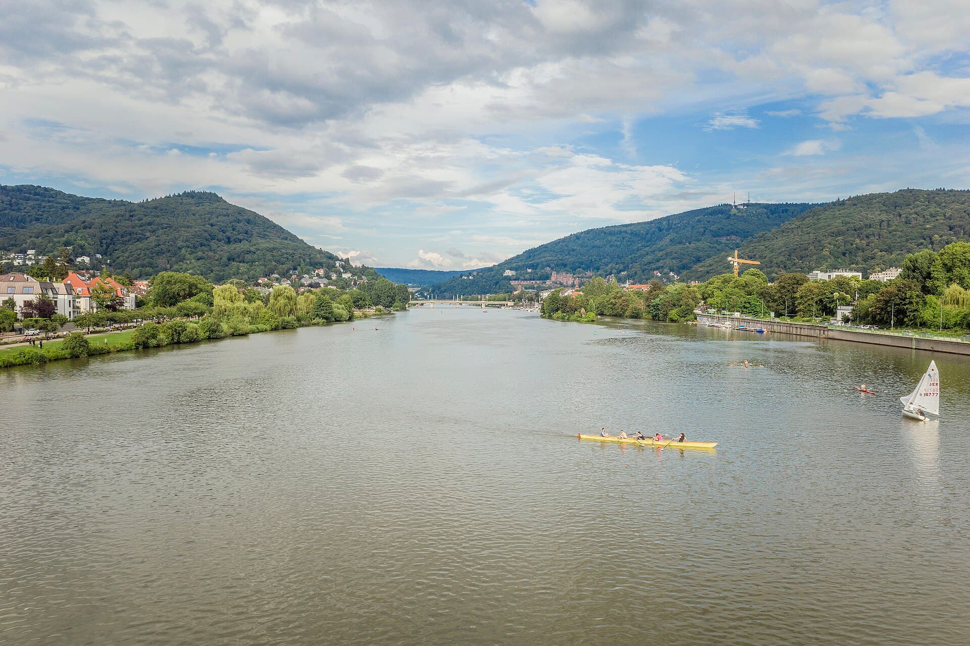 The Ernst Walz Bridge, Heidelberg