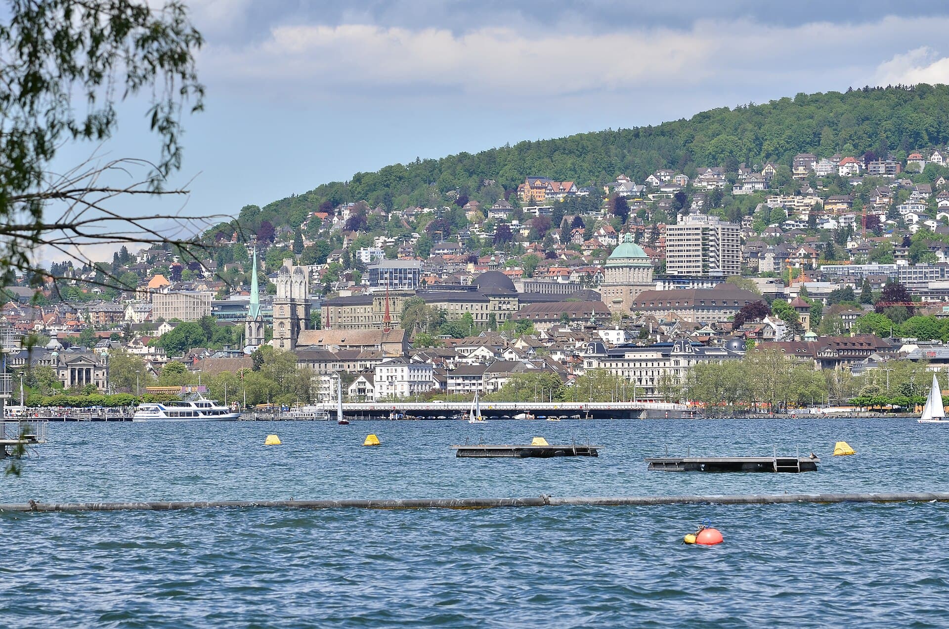 ETH Zurich and the Polyterrasse, Zurich