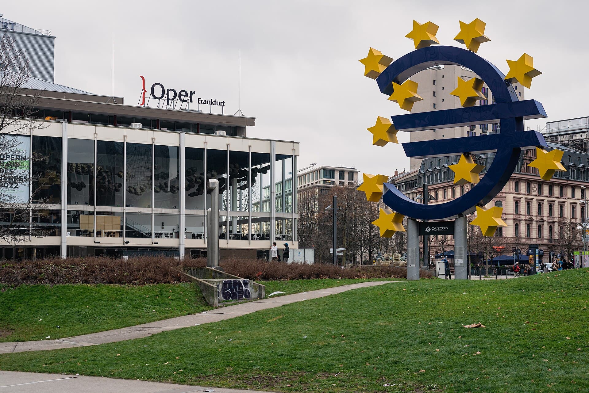 The Euro Sculpture, Frankfurt