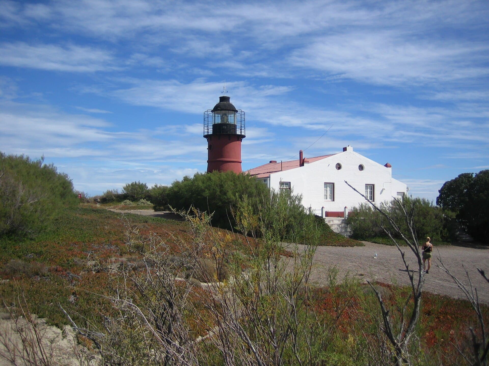 Punta Delgada Lighthouse and Elephant Seals, Puerto Madryn
