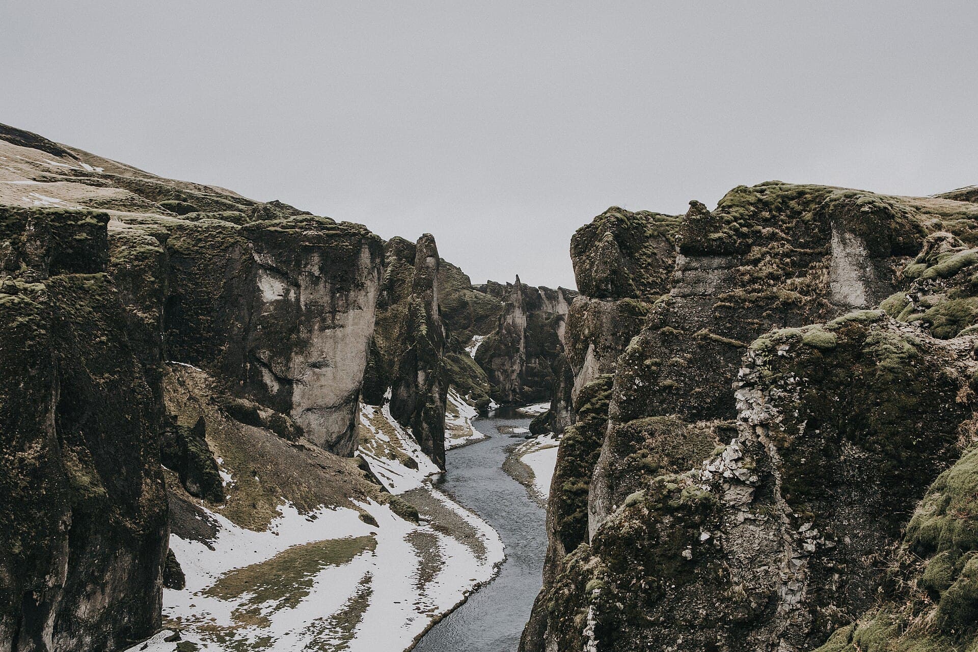 Fjaðrárgljúfur Canyon, South Iceland