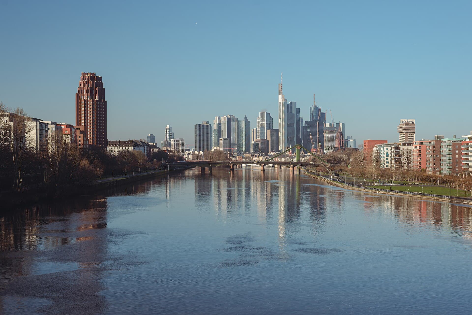 The Raftsmen's Bridge, Frankfurt