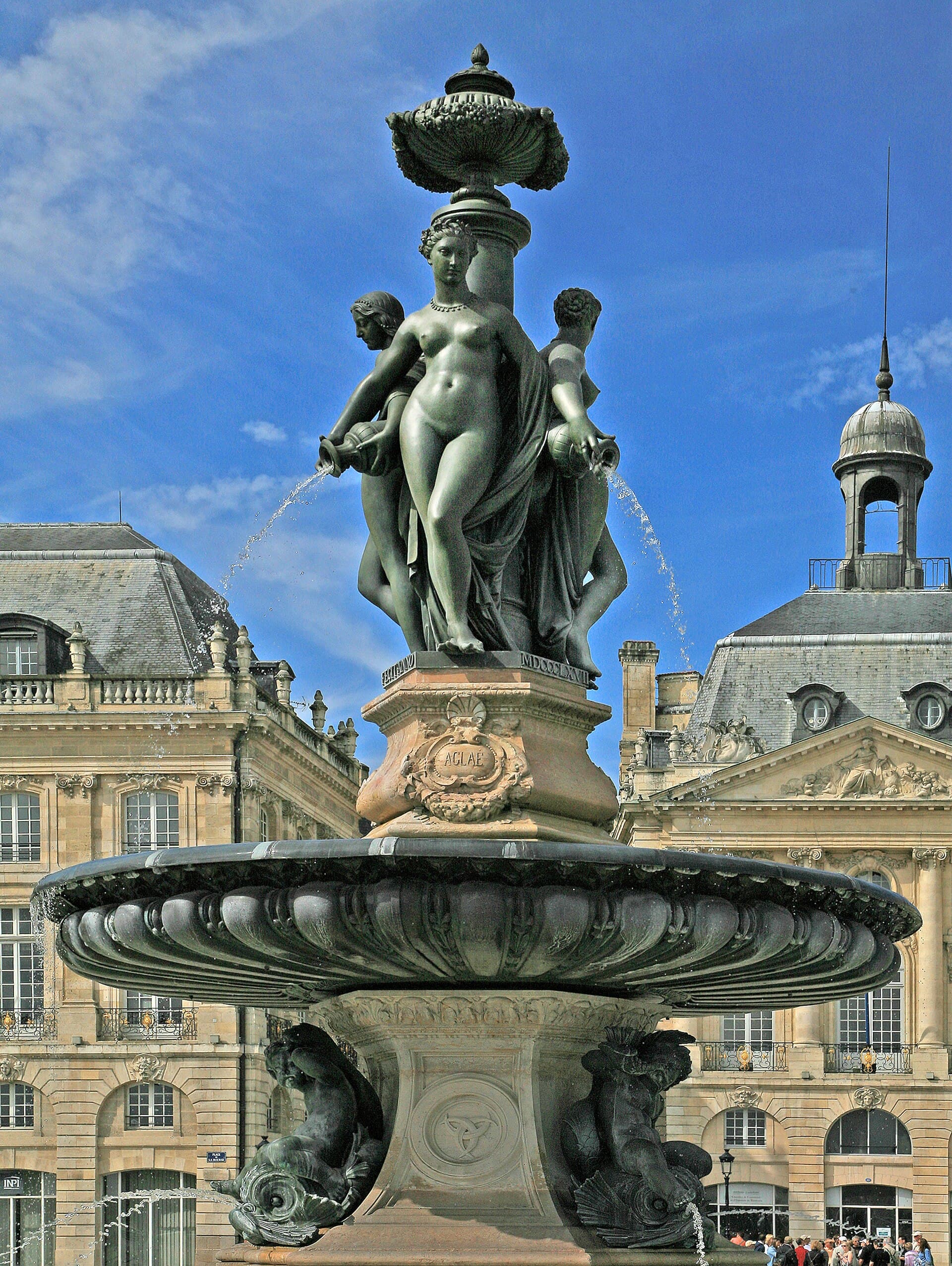 Fontaine des Trois Grâces, Bordeaux