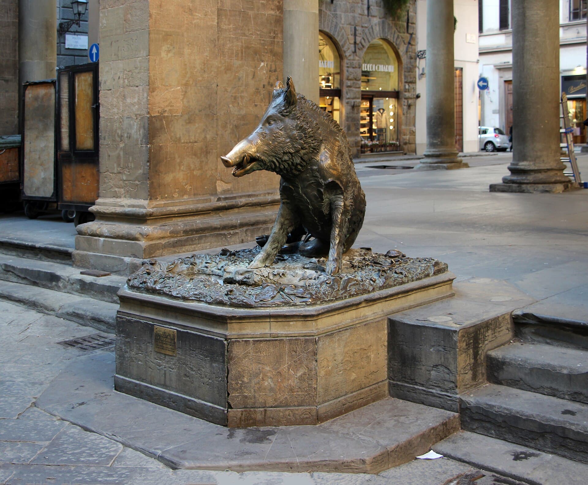 The Fountain of the Little Pig, Florence