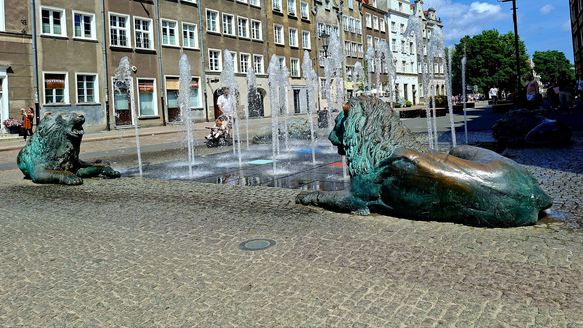 The Four Quarters Fountain, Gdansk