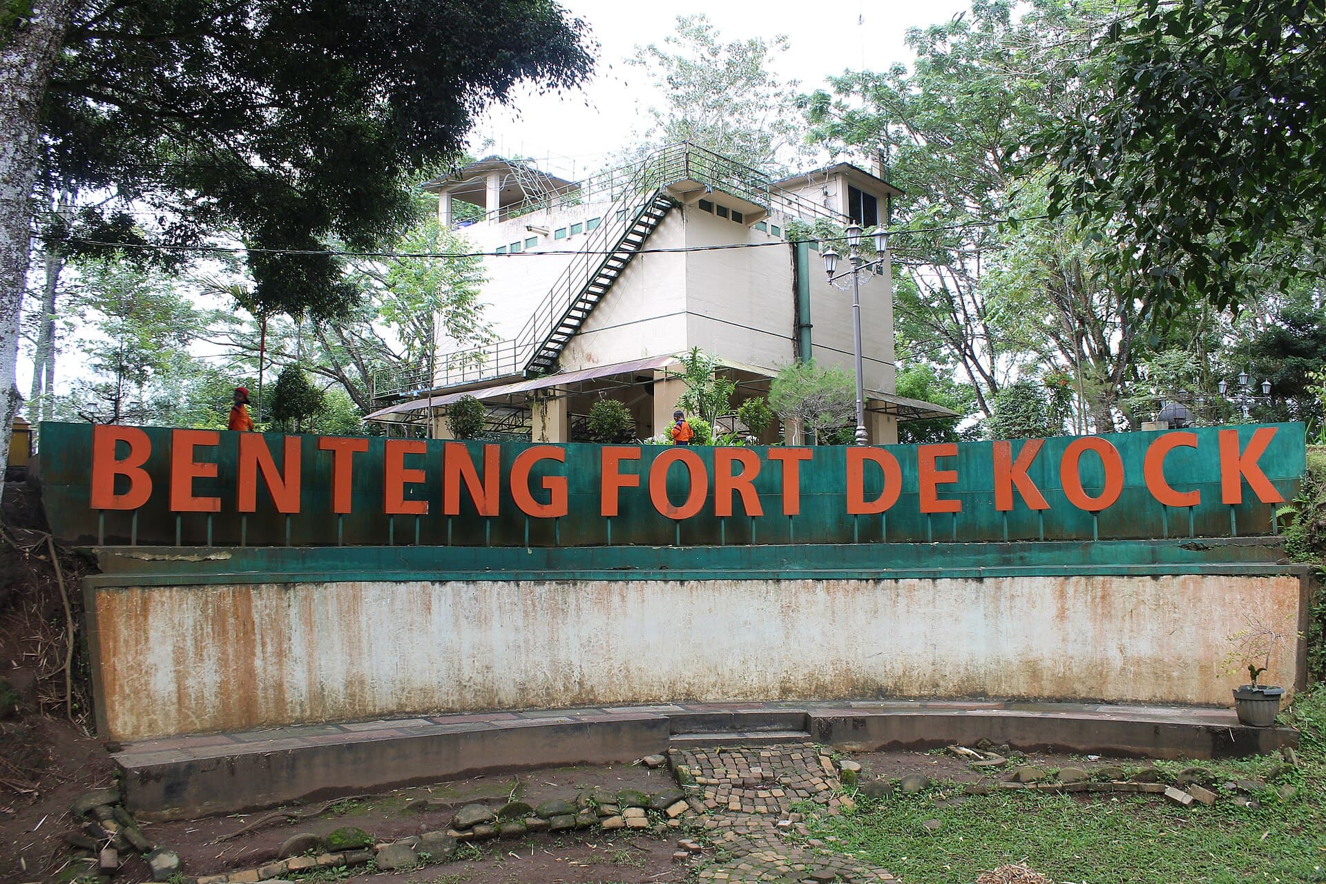 Fort de Kock and Limpapeh Bridge