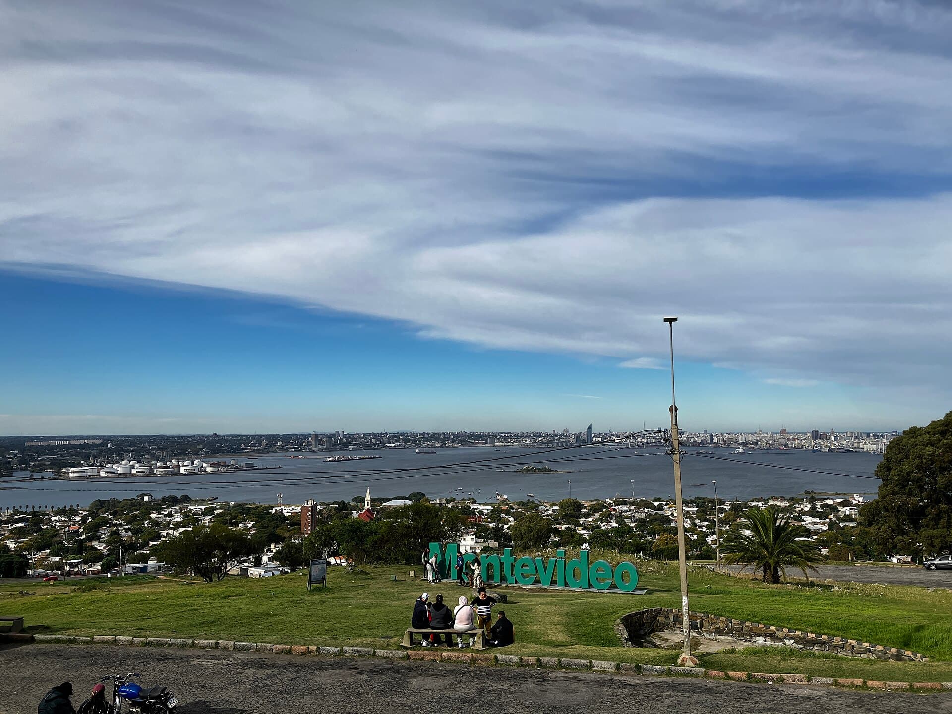 Cerro fortress above Montevideo bay