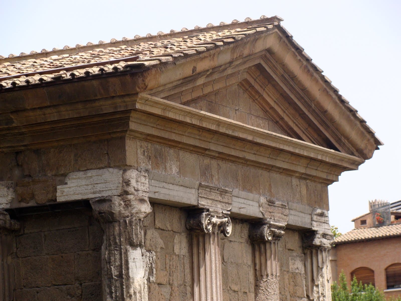 Forum Boarium (Temples of Hercules and Portunus), Rome, Italy