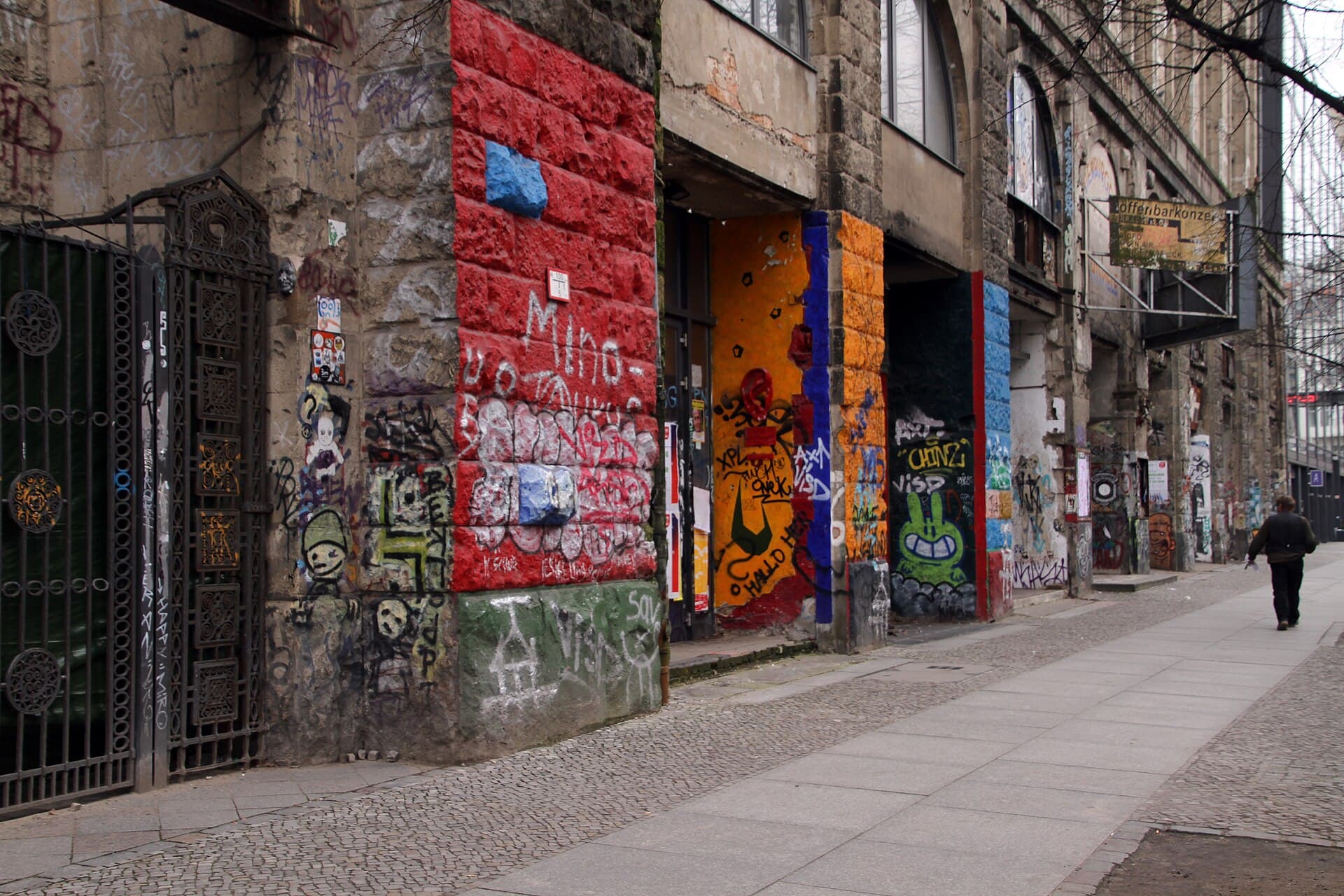 The Kunsthaus Tacheles building the museum occupies