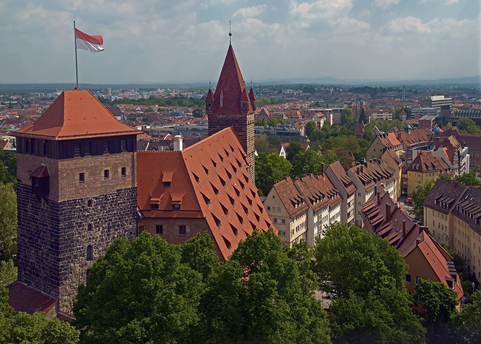 The Pentagonal Tower, Nuremberg