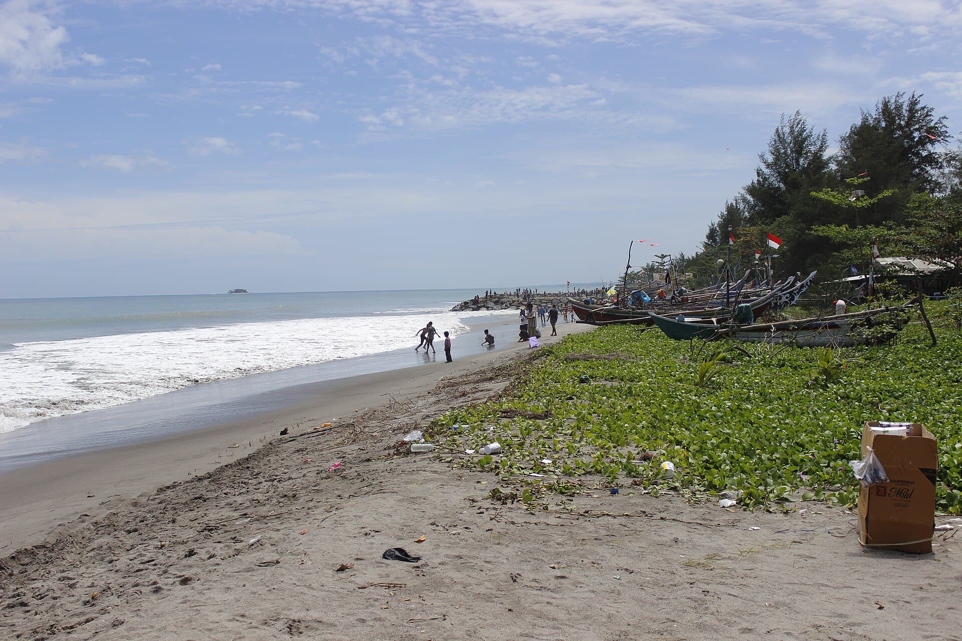 Gandoriah Beach, Pariaman, Padang