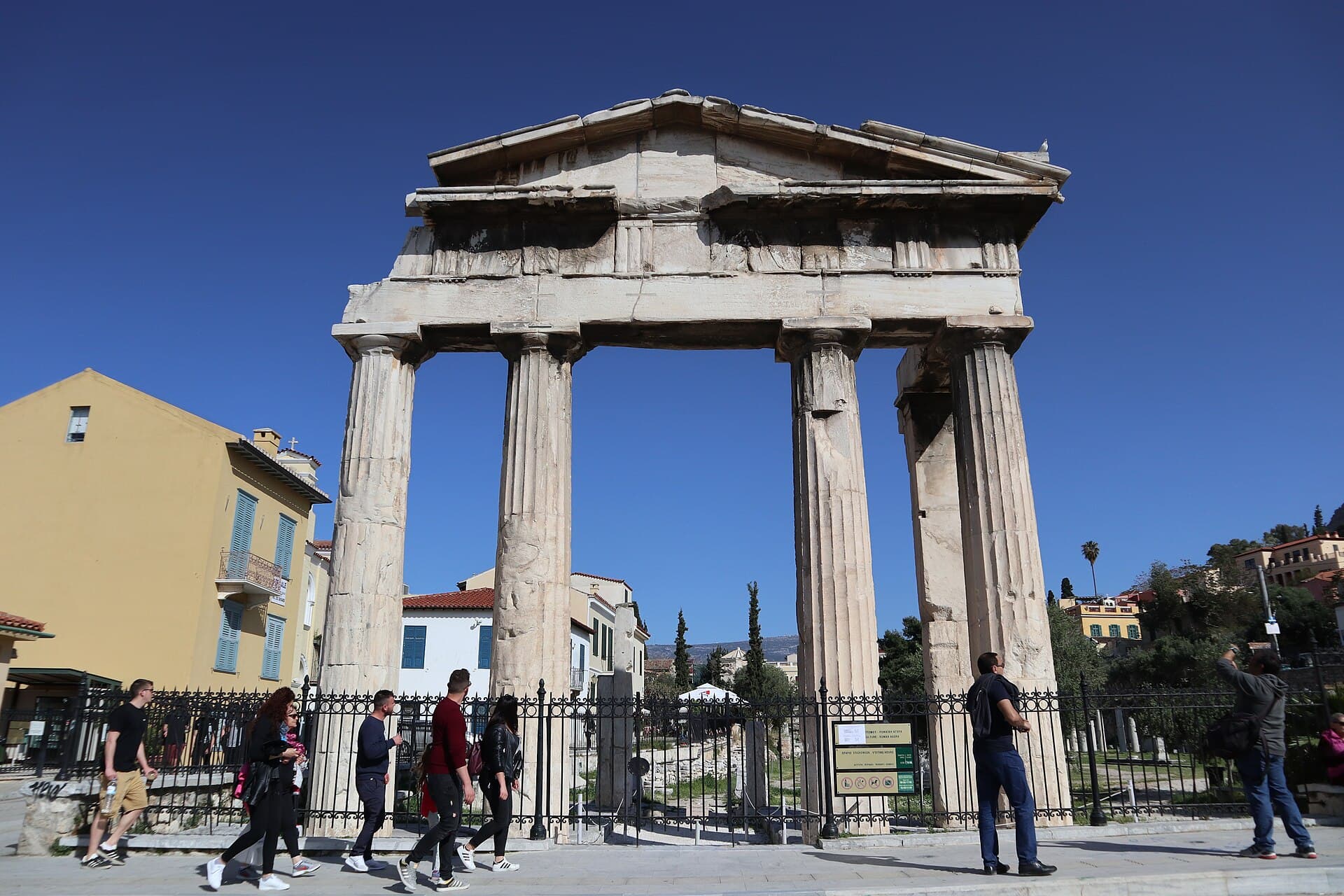 The Gate of Athena Archegetis, Athens