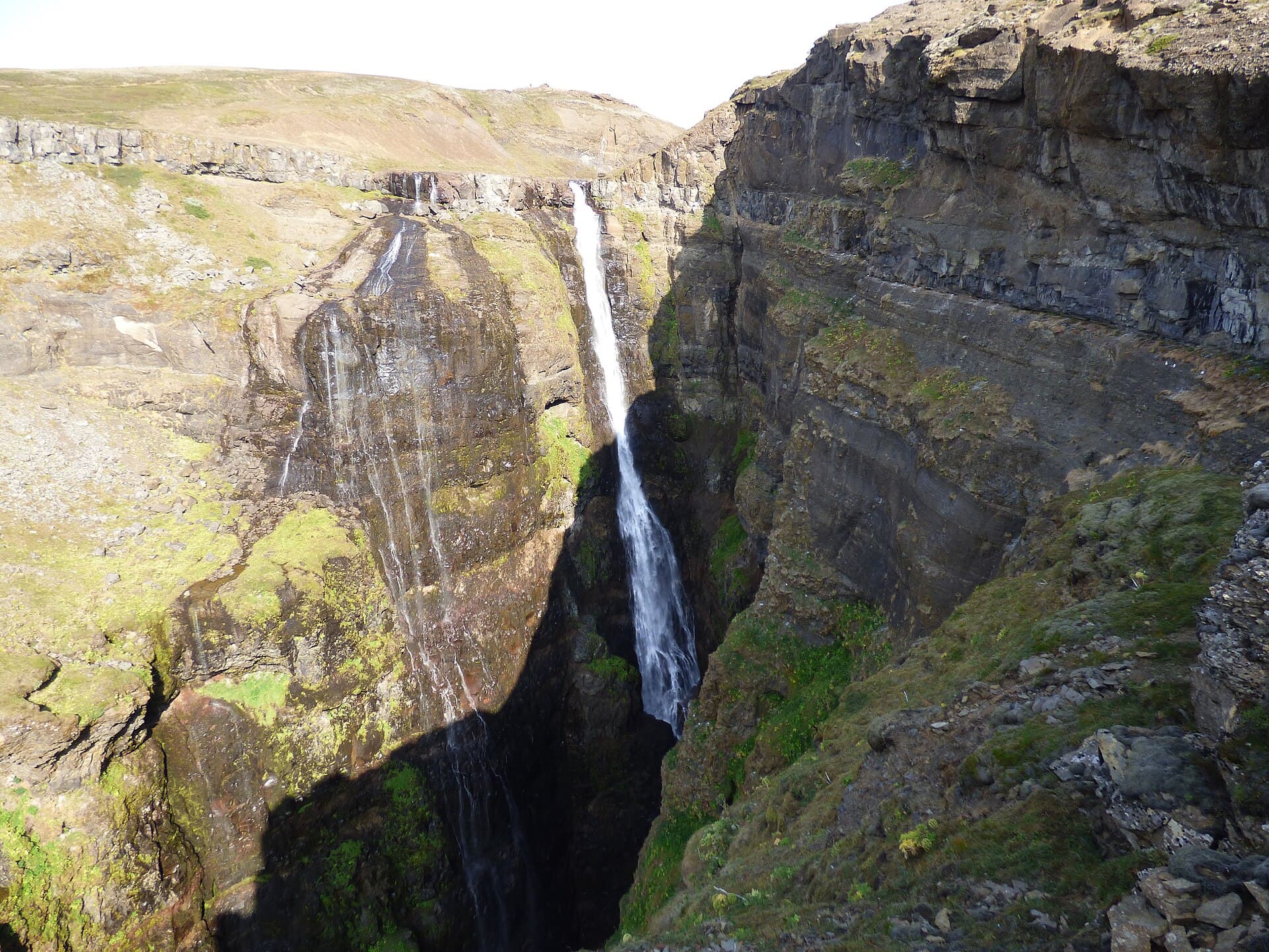Glymur Waterfall, West Iceland