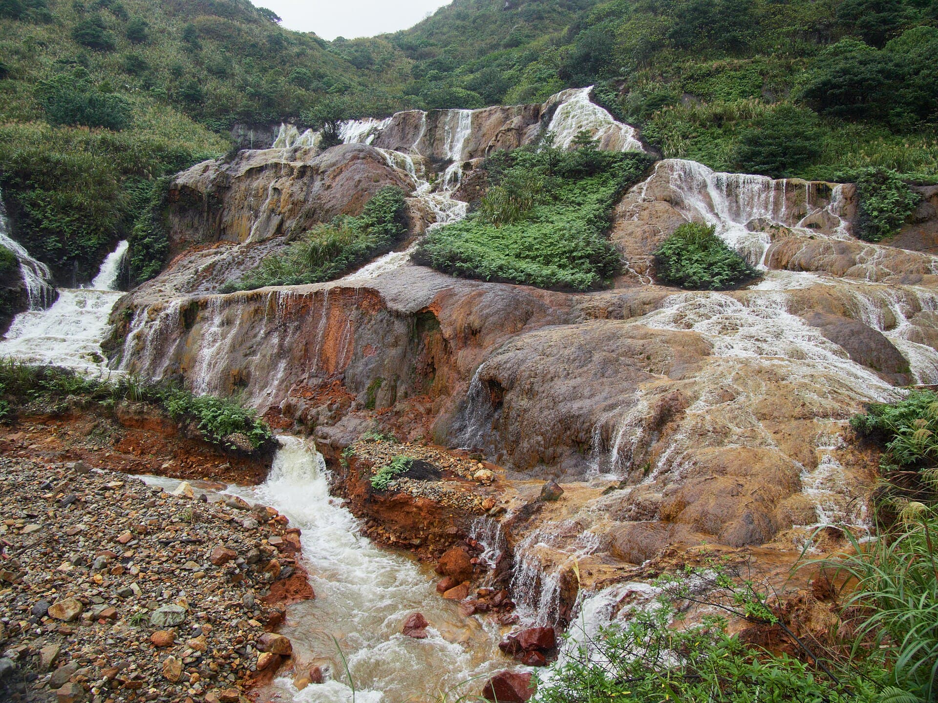 Golden Waterfall
