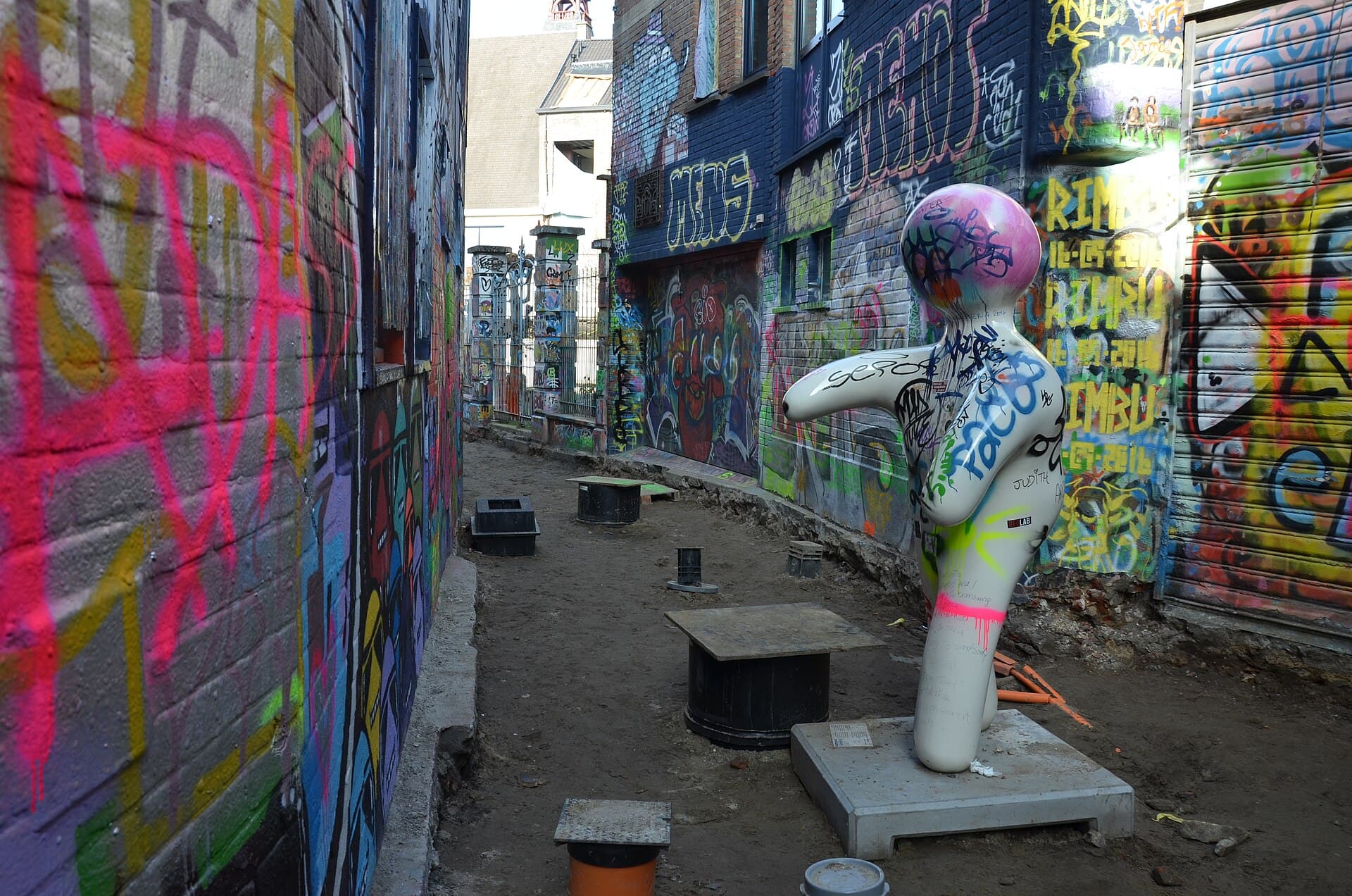 Graffiti Street (Werregarenstraat), Ghent