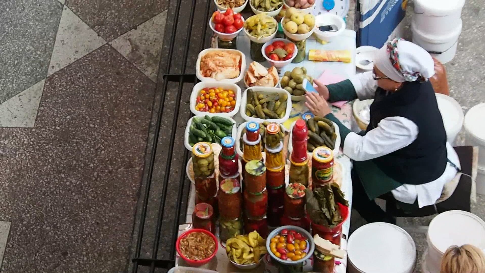 Green Bazaar, Almaty