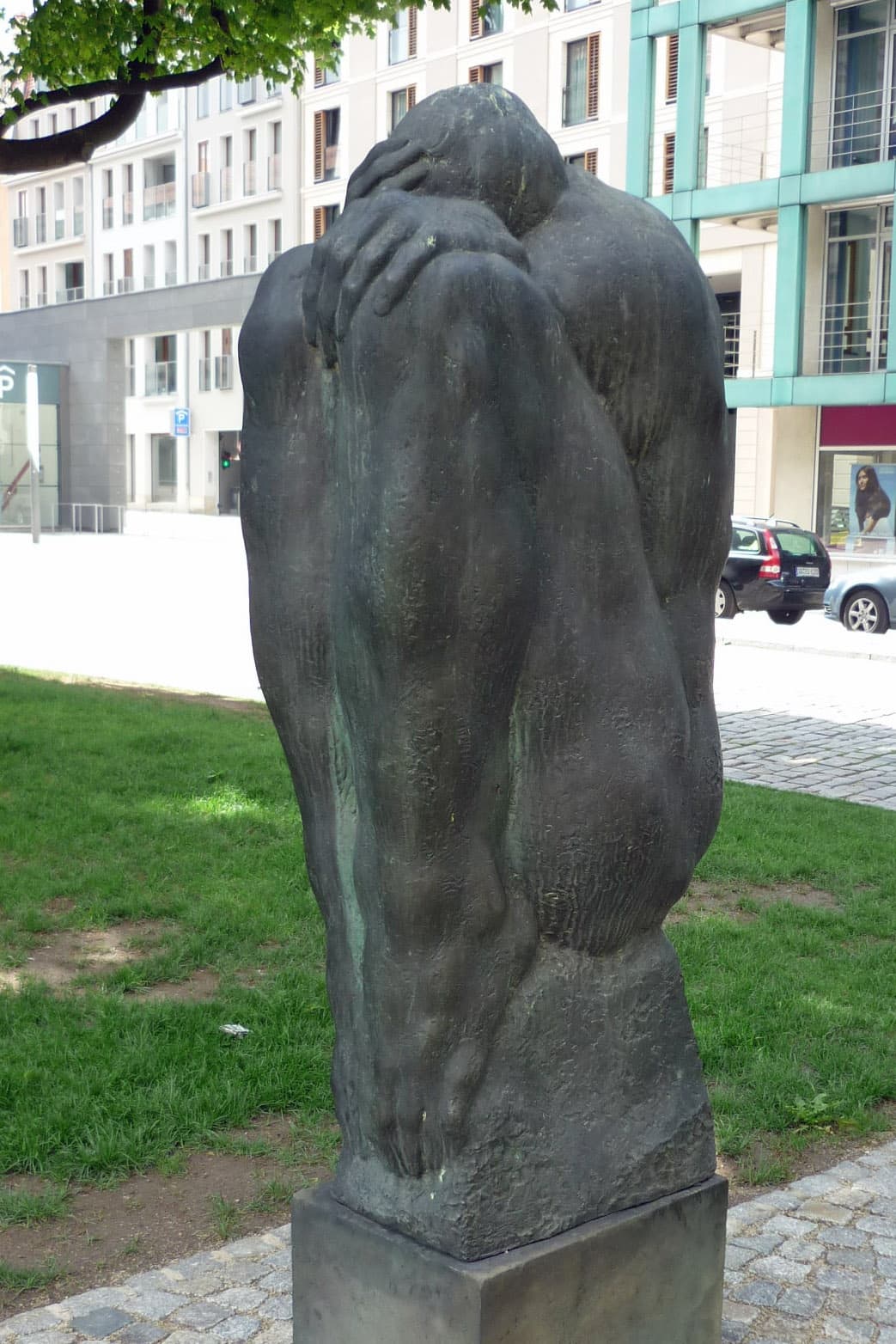 The Large Grieving Man