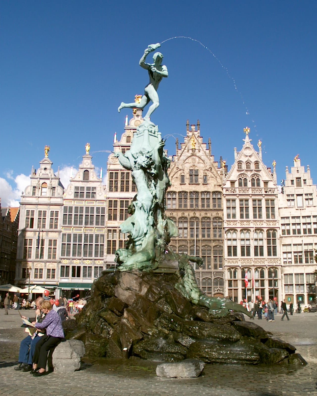 Grote Markt and Brabo Fountain