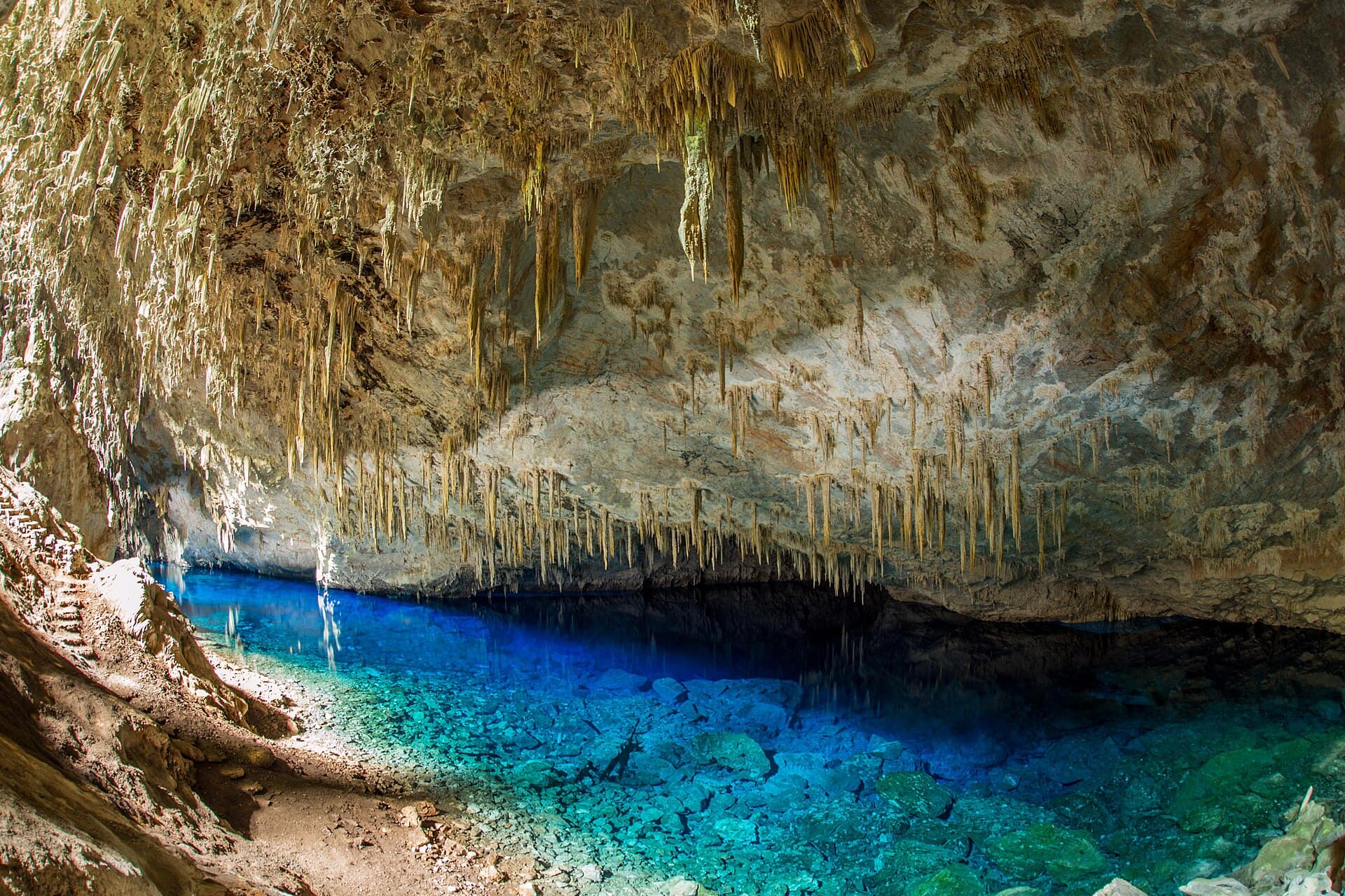 Blue Lake Cave (Gruta do Lago Azul), Bonito