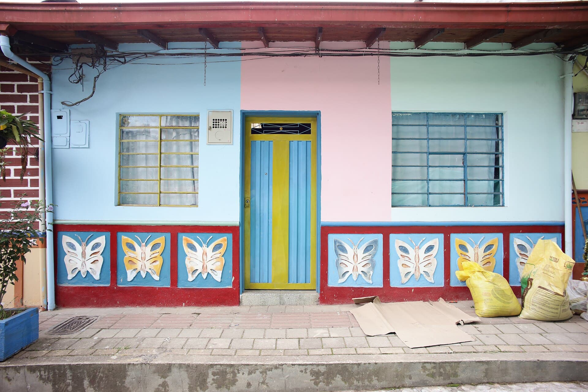Zócalo houses of Guatapé