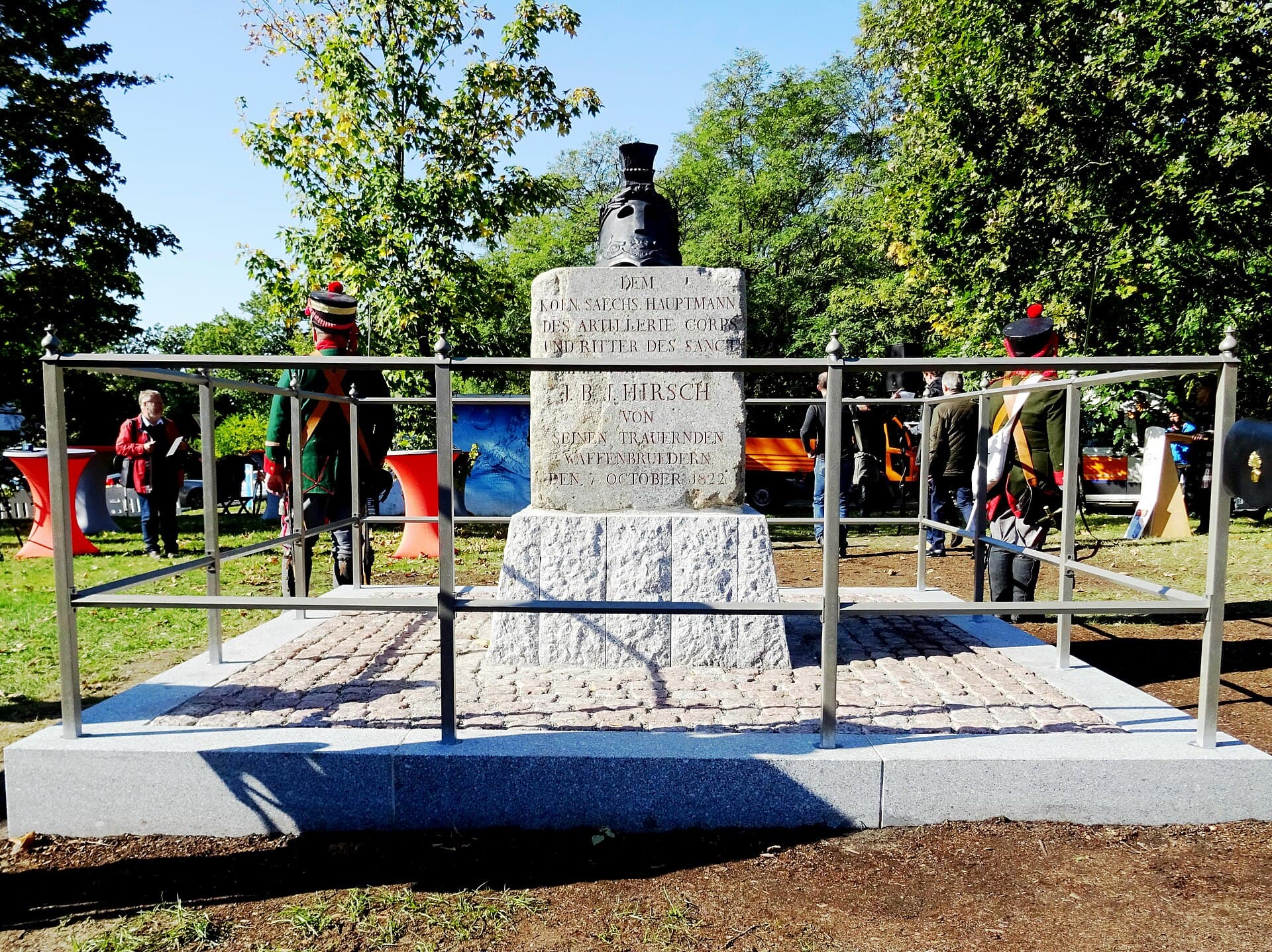 The Captain Hirsch Monument, Dresden