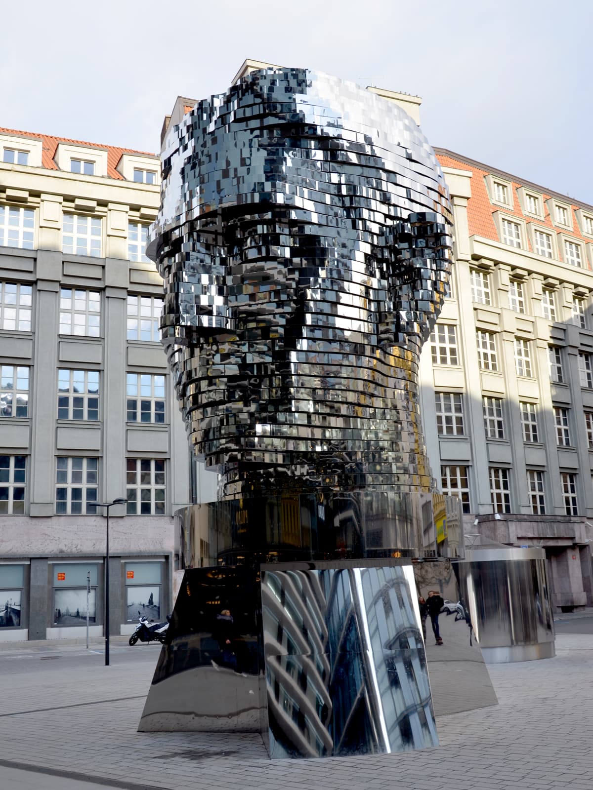 Head of Franz Kafka, Prague