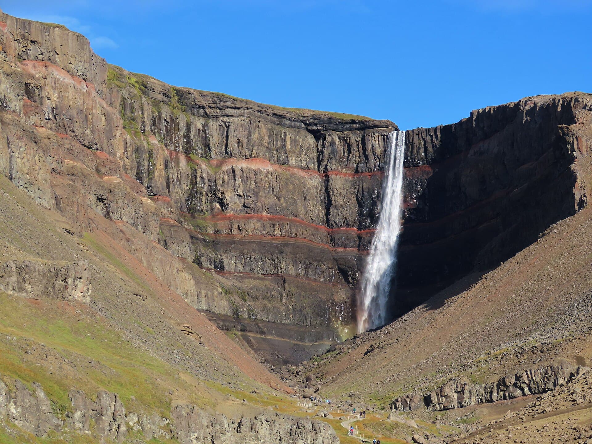Hengifoss Waterfall, East Iceland