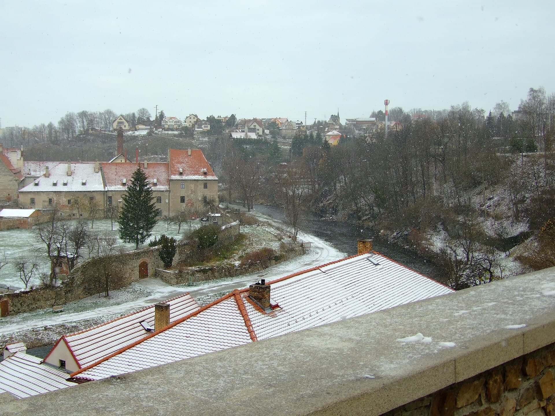 The historic Eggenberg brewery in Český Krumlov