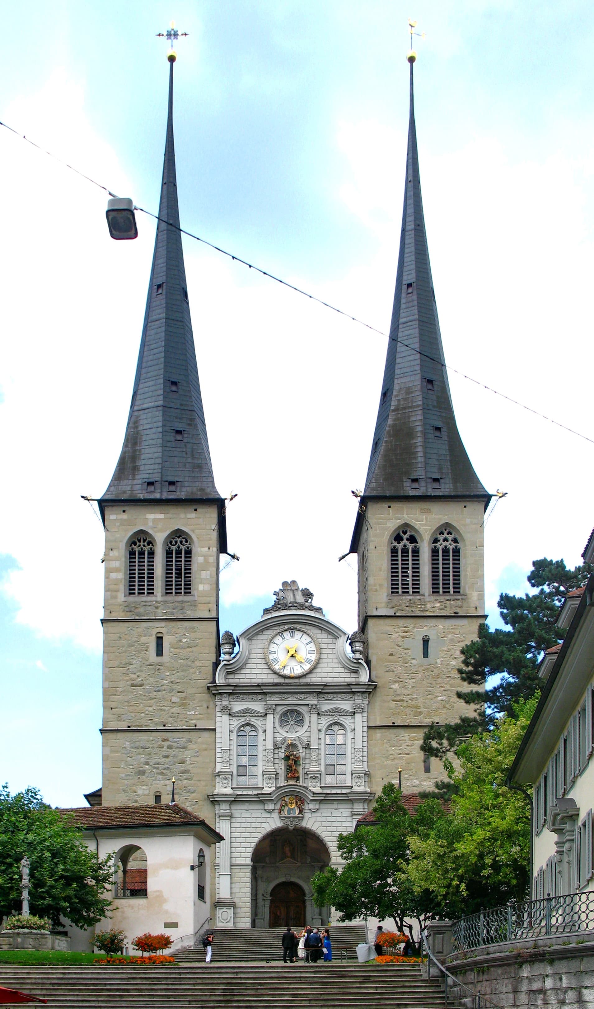 Hofkirche (Church of St. Leodegar), Lucerne