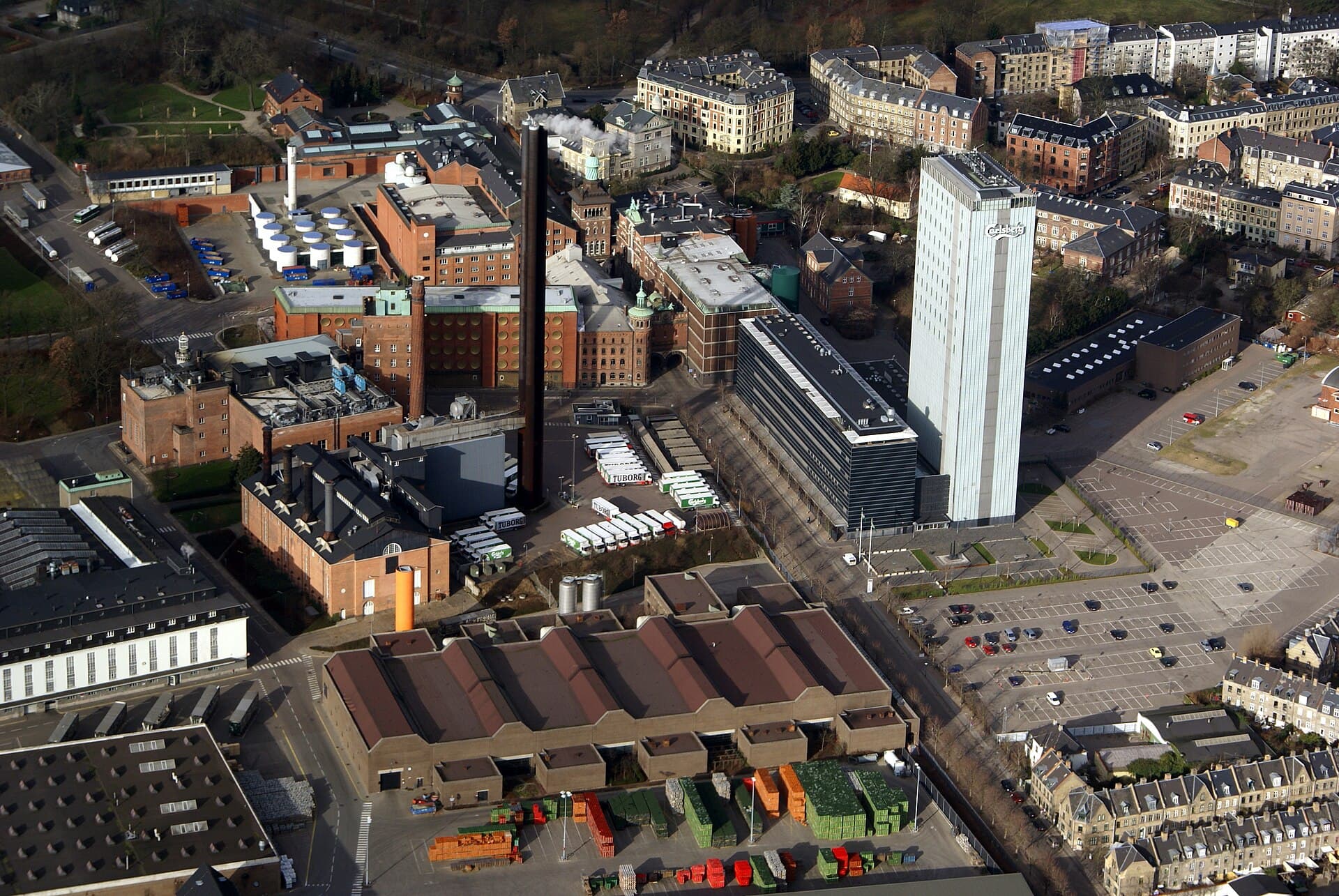The old Carlsberg brewery in Copenhagen