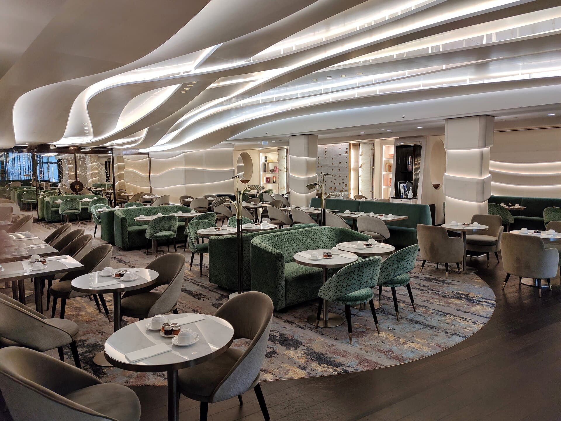 The restaurant at the Hôtel du Collectionneur