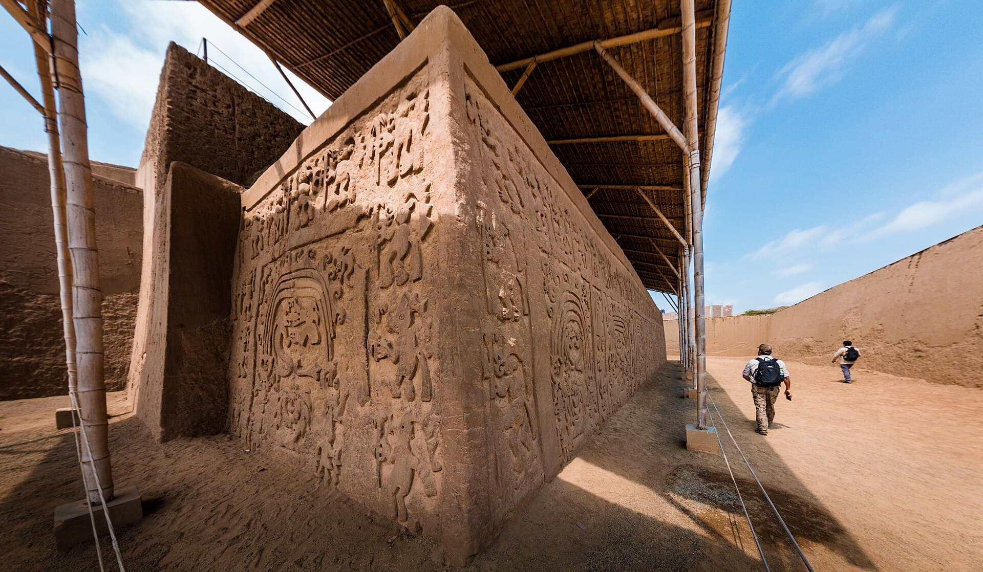 Huaca Arco Iris, the Rainbow Temple, Trujillo