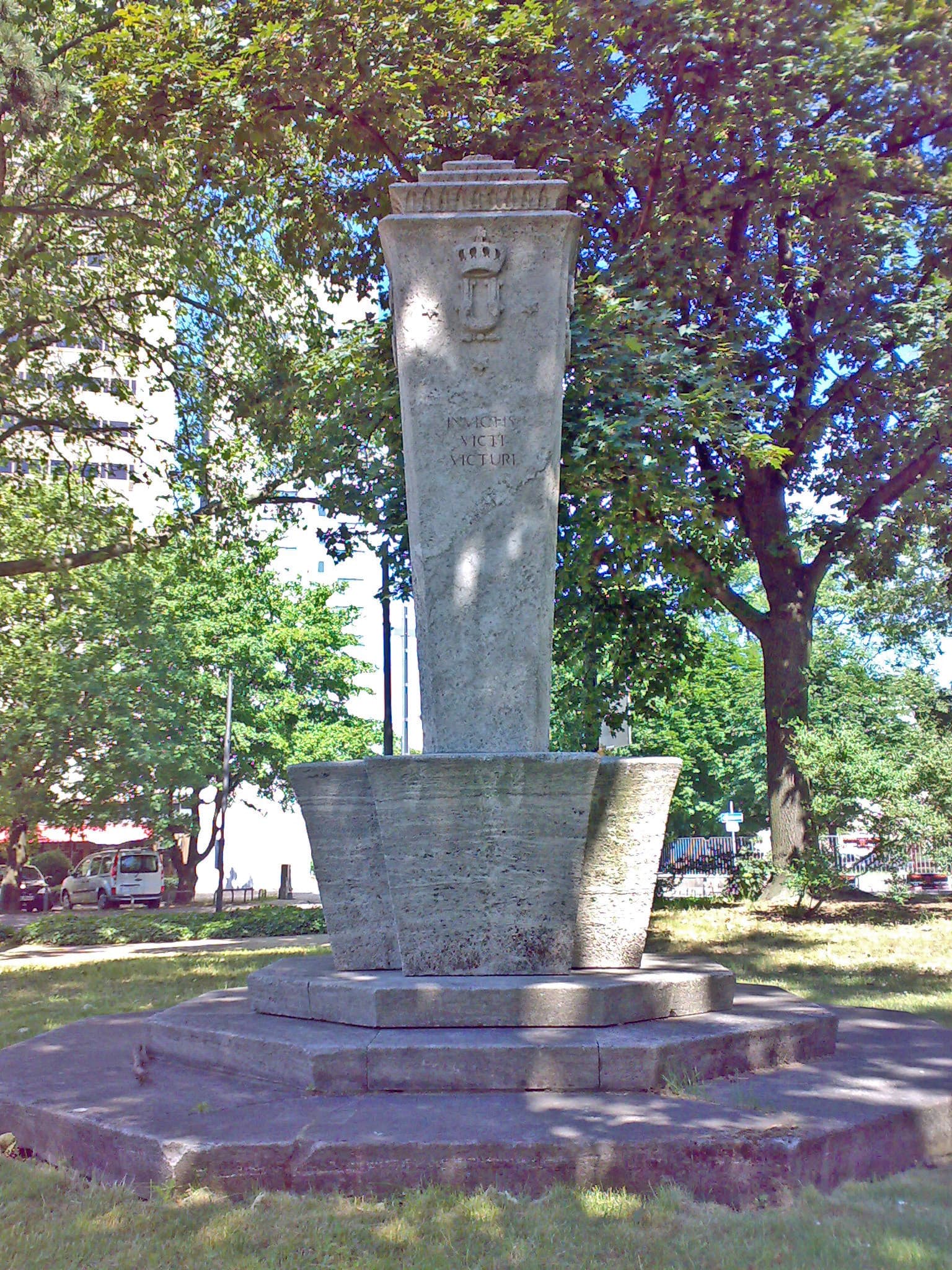 The Hussar Monument, Frankfurt
