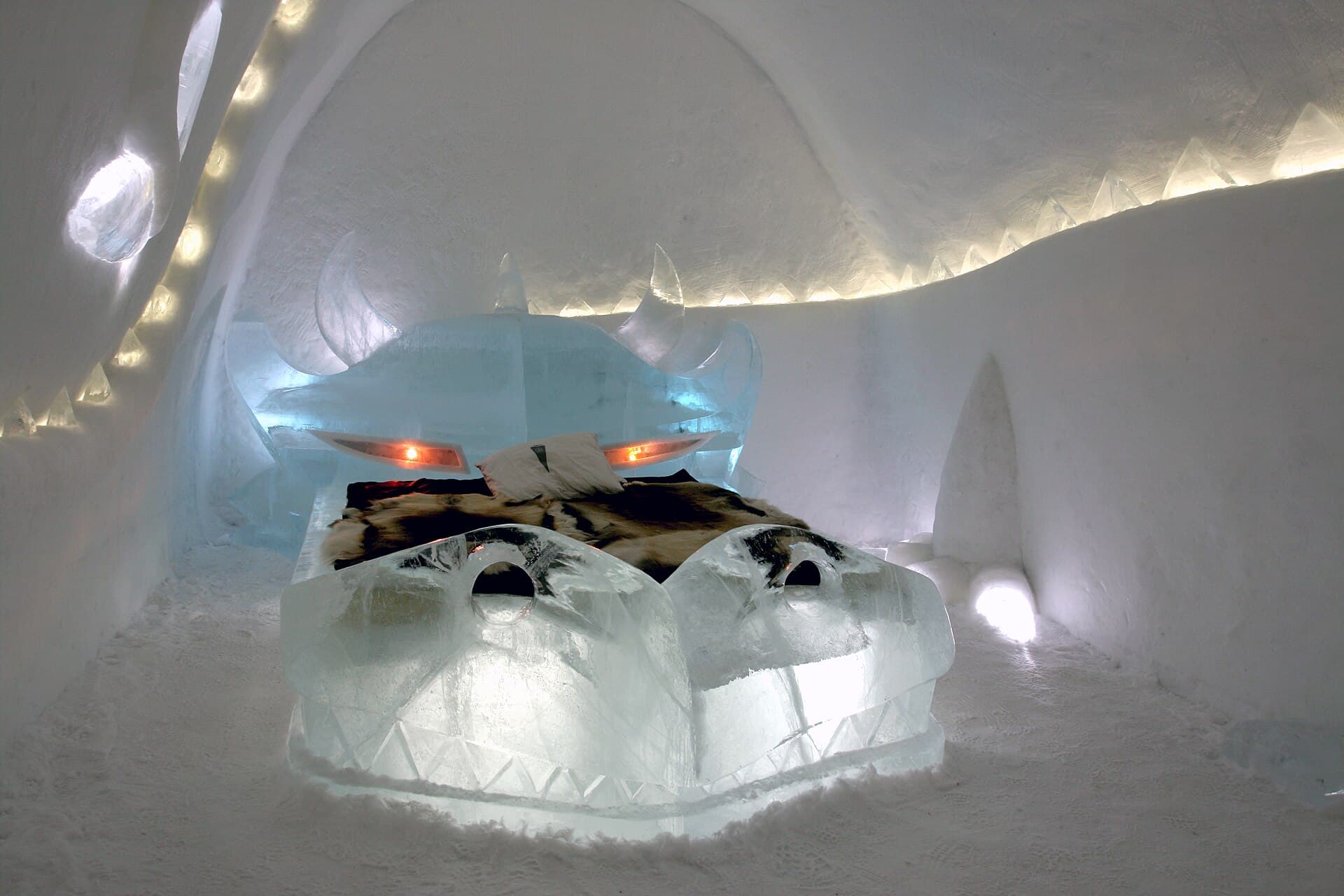 The Icehotel at Jukkasjarvi