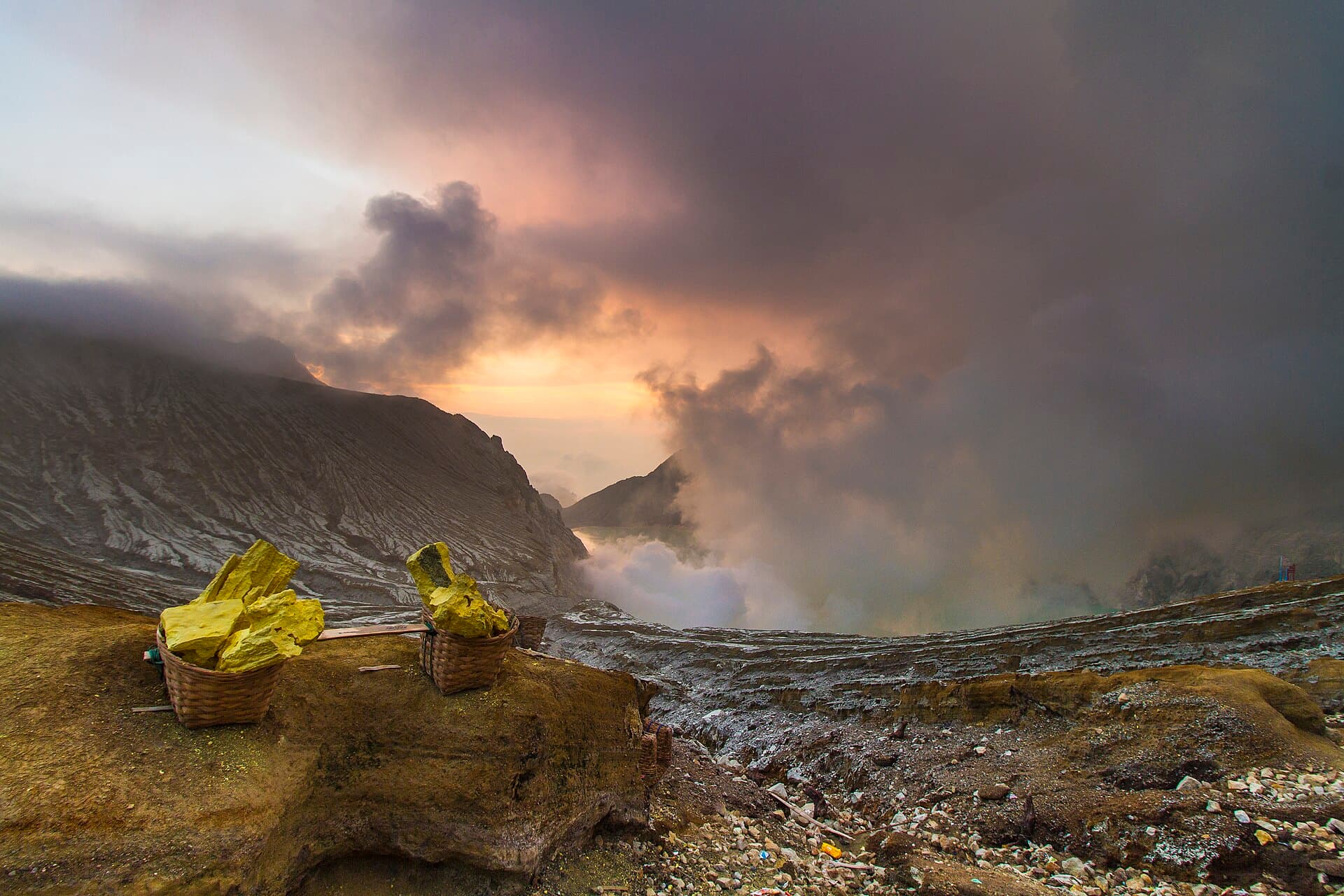 Ijen Crater and the Blue Fire, Banyuwangi