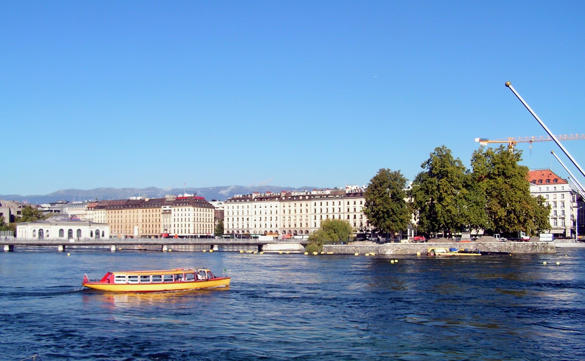 Île Rousseau, Geneva