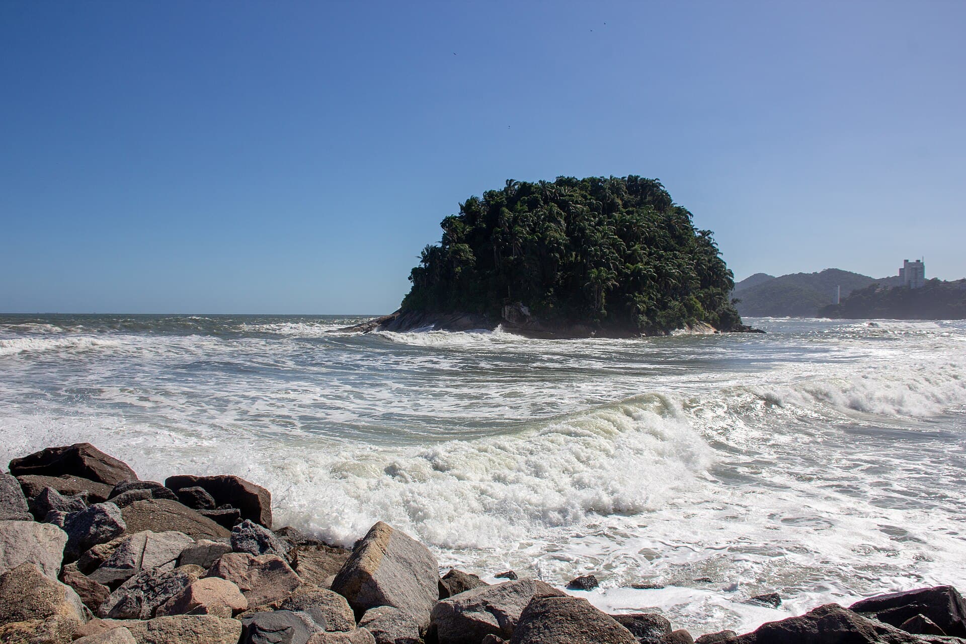 Ilha Urubuqueçaba, Santos