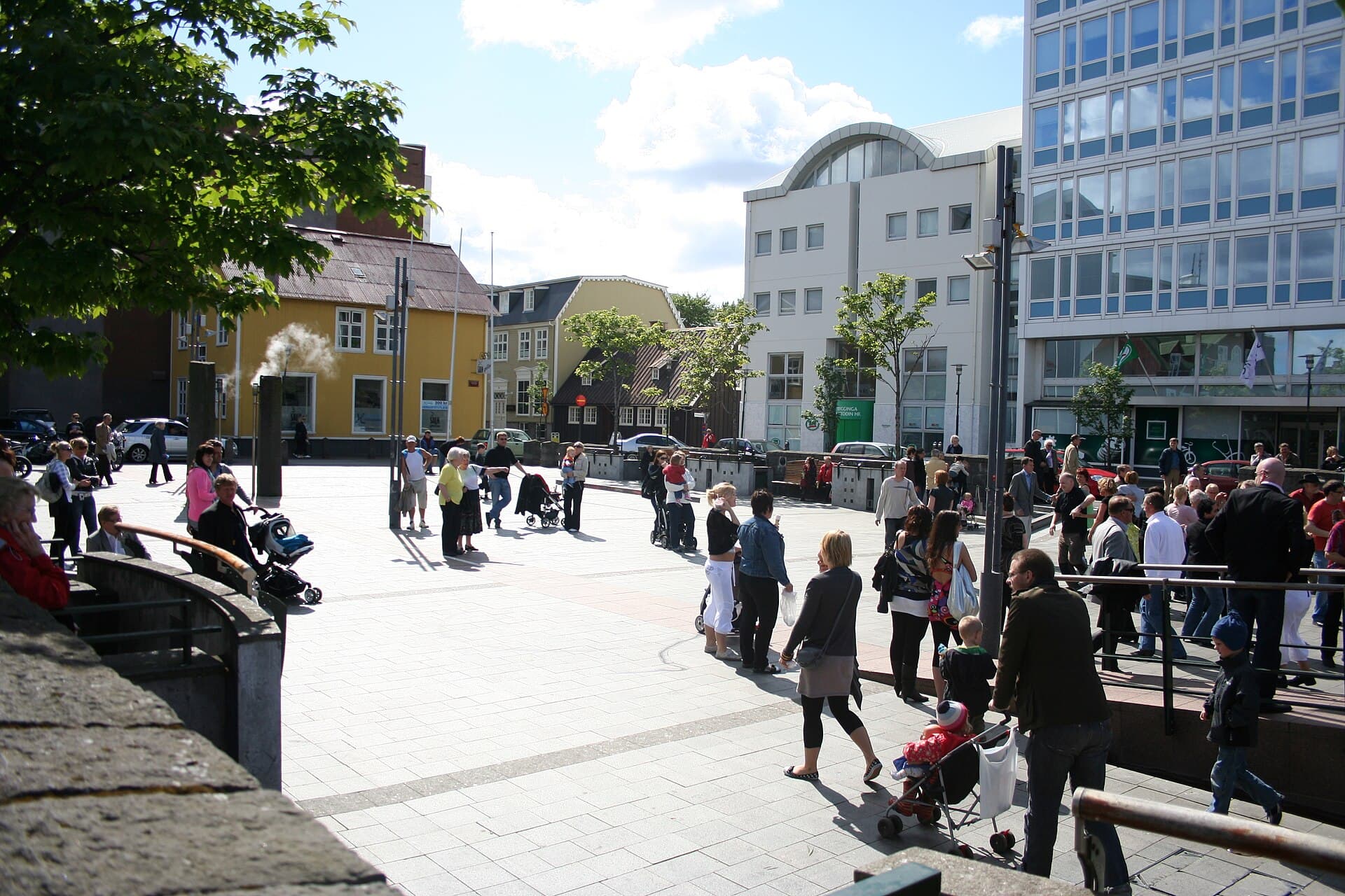 Ingólfstorg Square, Reykjavik