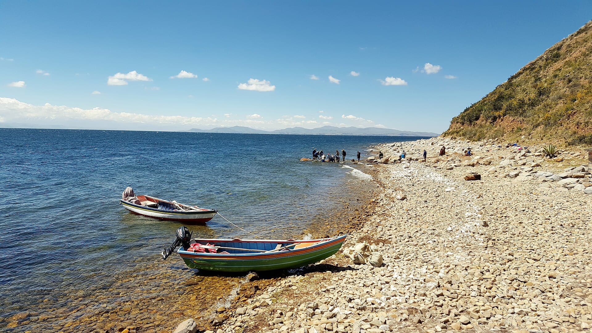 Isla de la Luna on Lake Titicaca