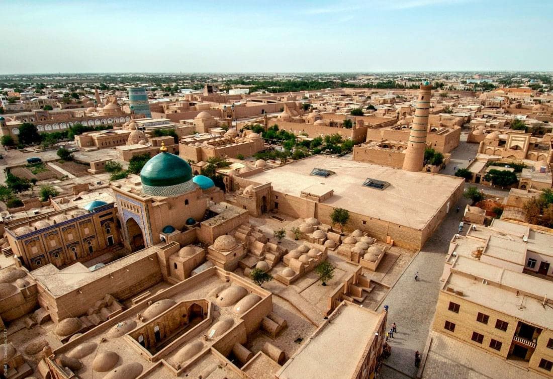 إيتشان قلعة، المدينة المسورة في خيوة