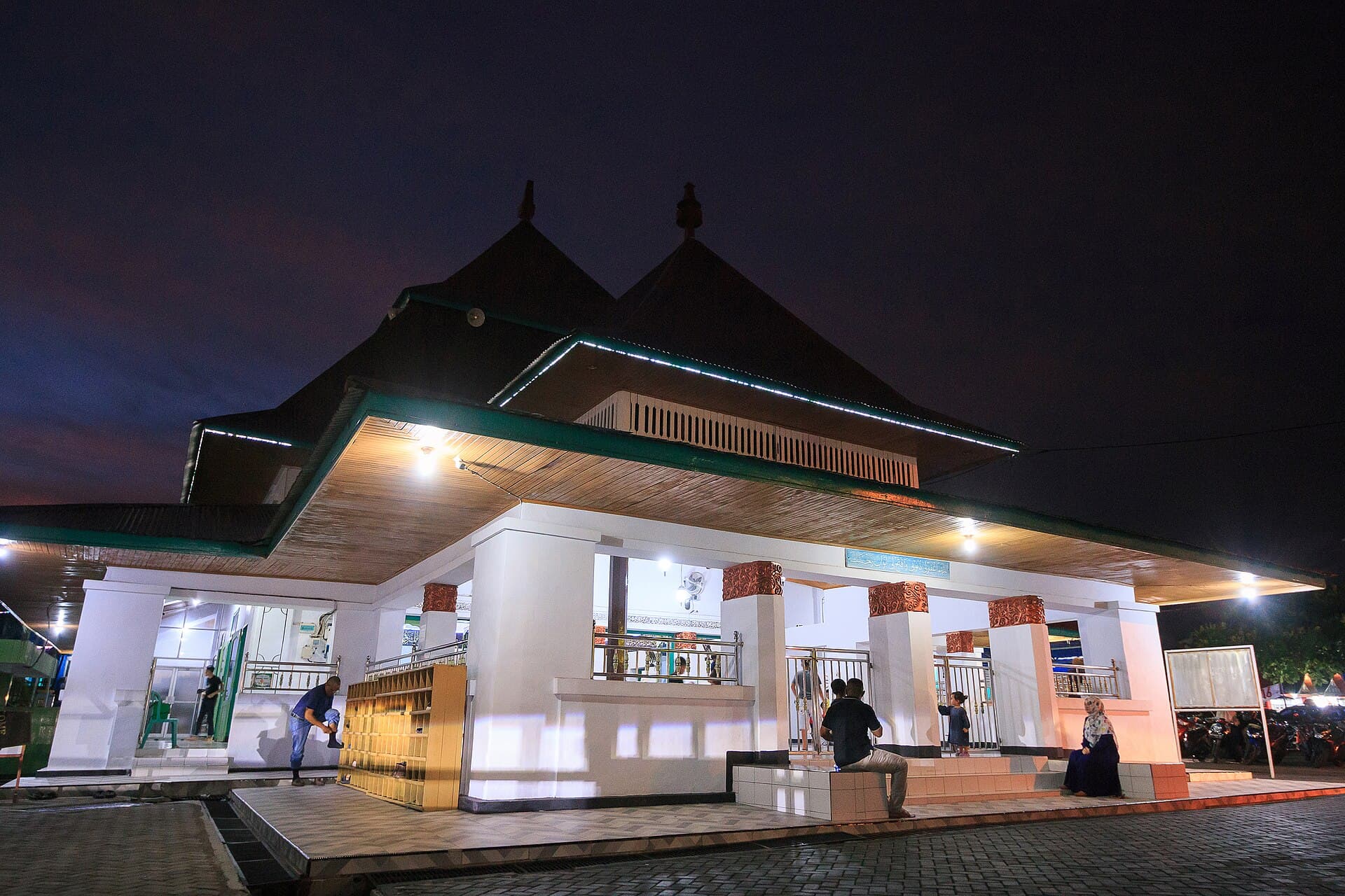 Jamik Mosque, Bengkulu (Sukarno's Mosque), Bengkulu