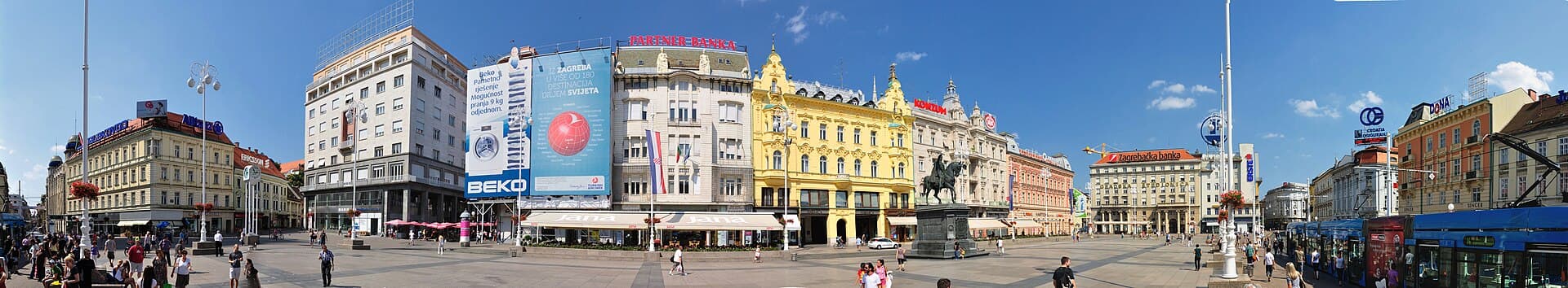 Jelačić Square & Dolac Market, Zagreb