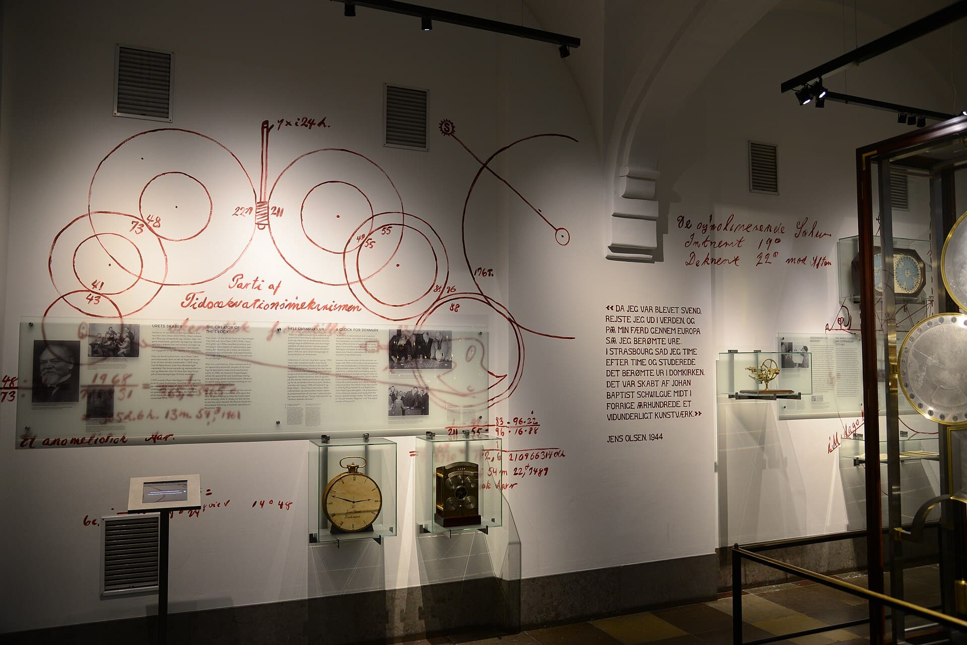 Jens Olsen's World Clock, Copenhagen