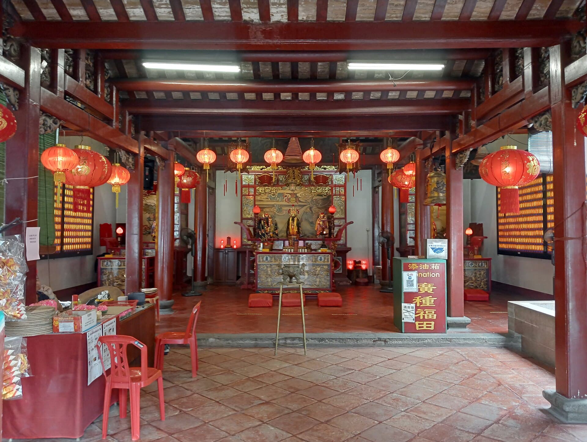 Old Chinese Temple and Tan Hiok Nee Street, Johor Bahru