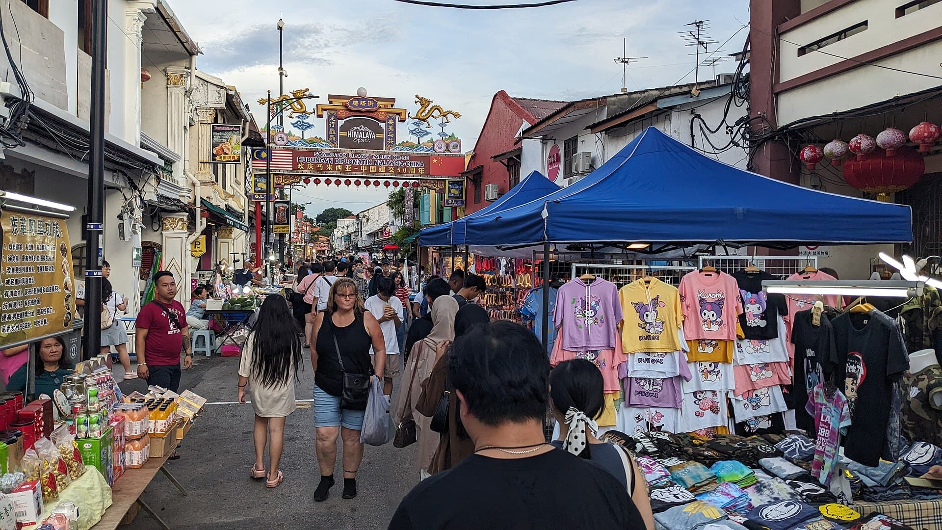 Jonker Street Night Market, Malacca