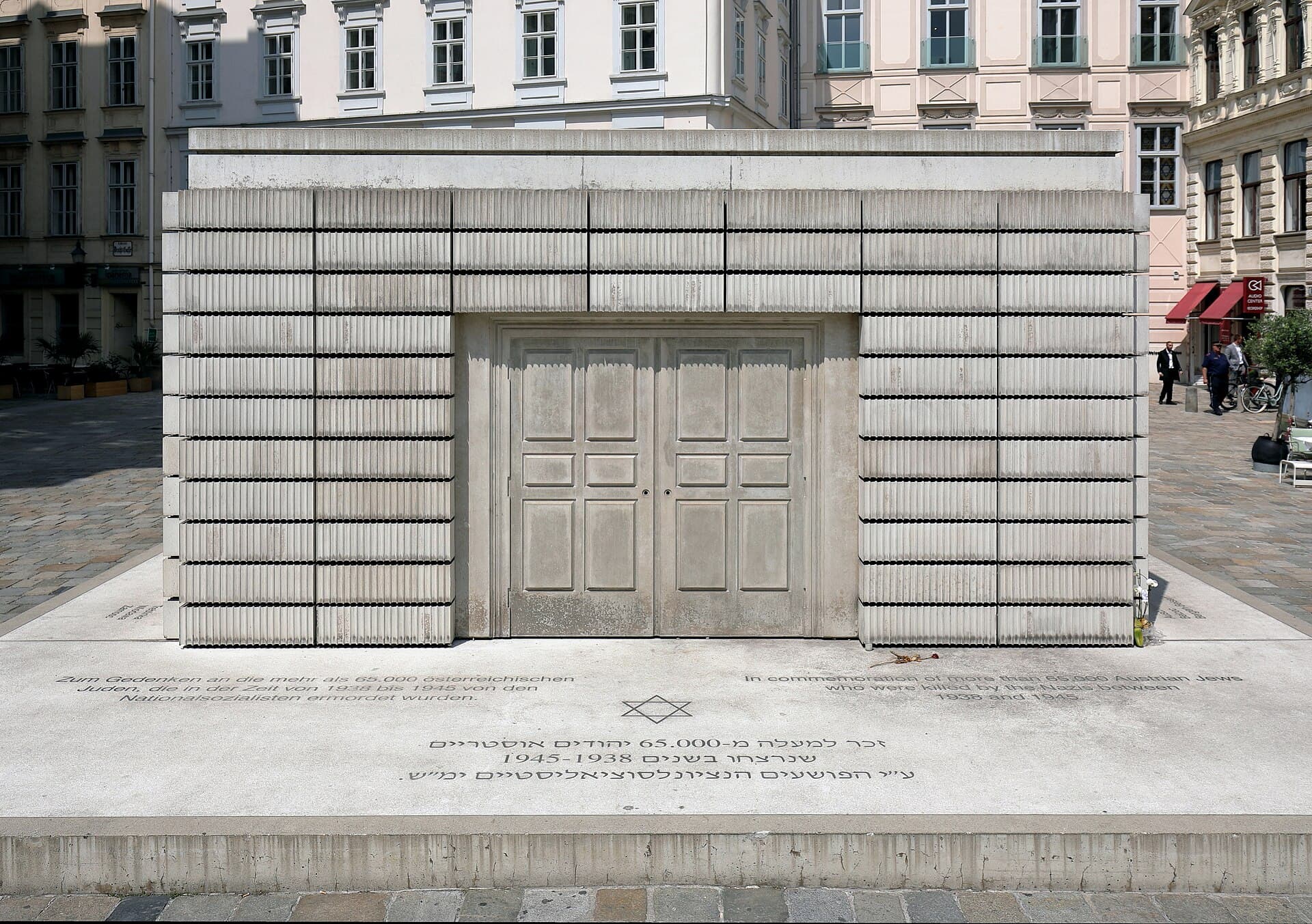 Judenplatz Holocaust Memorial, Vienna