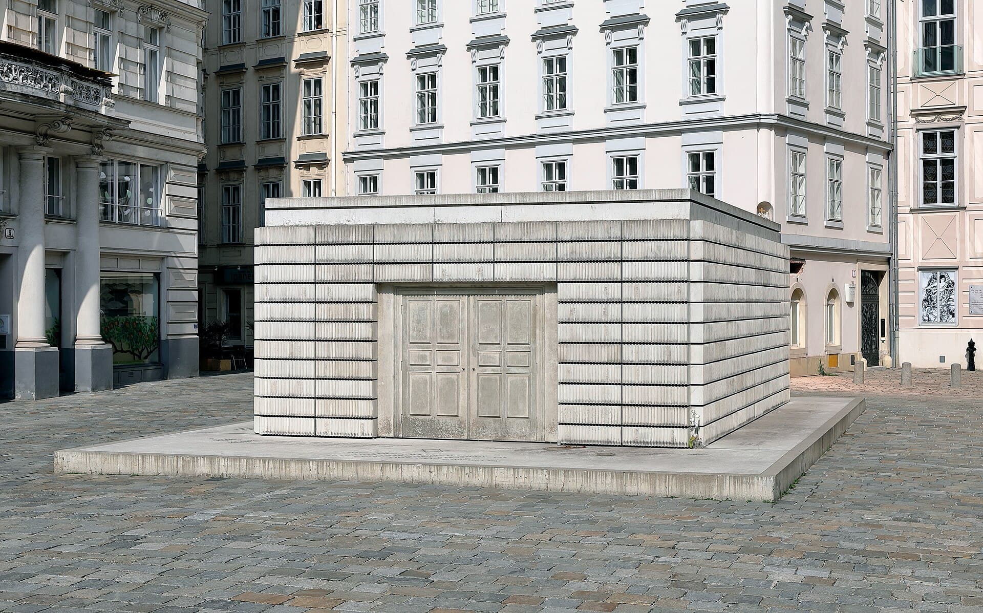 Judenplatz Holocaust Memorial, Vienna
