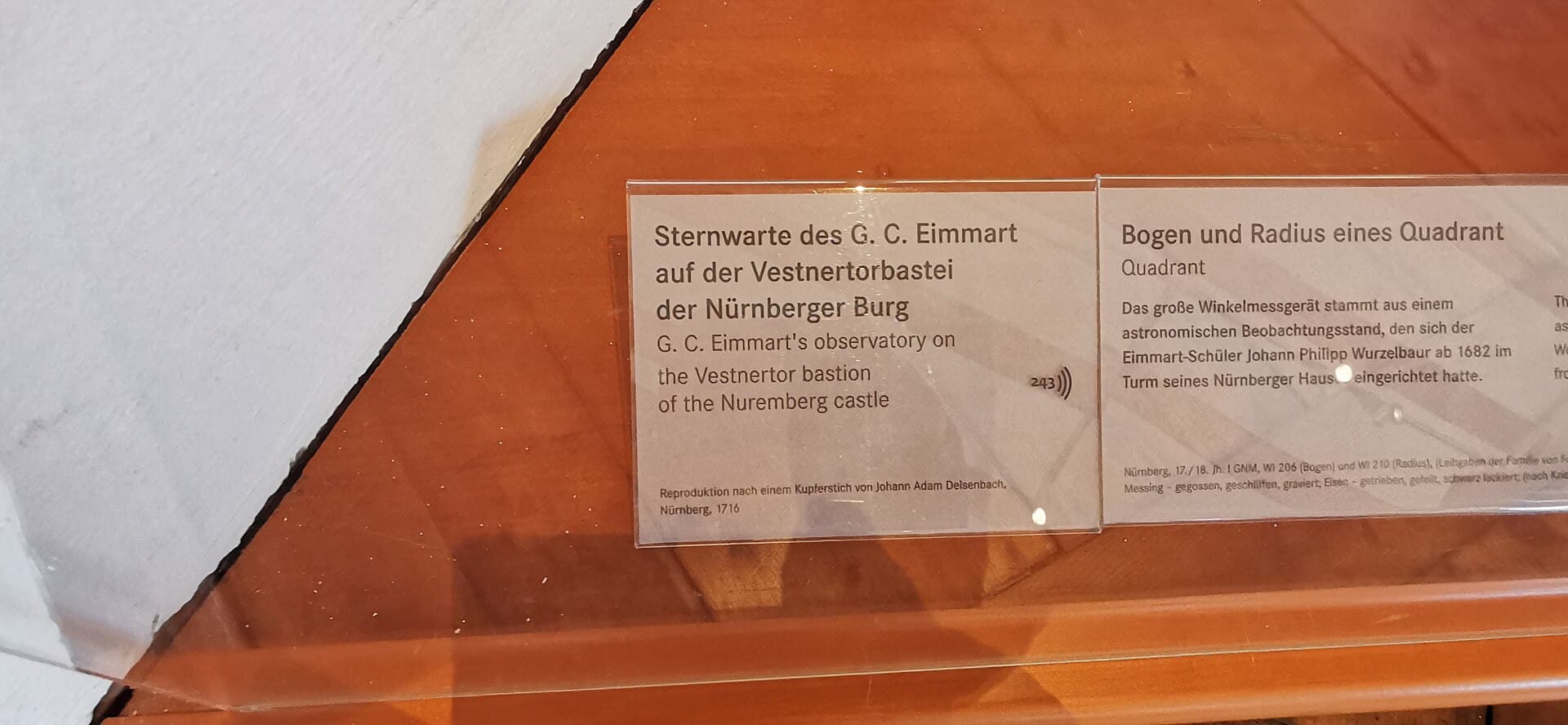 The armament and fortification displays