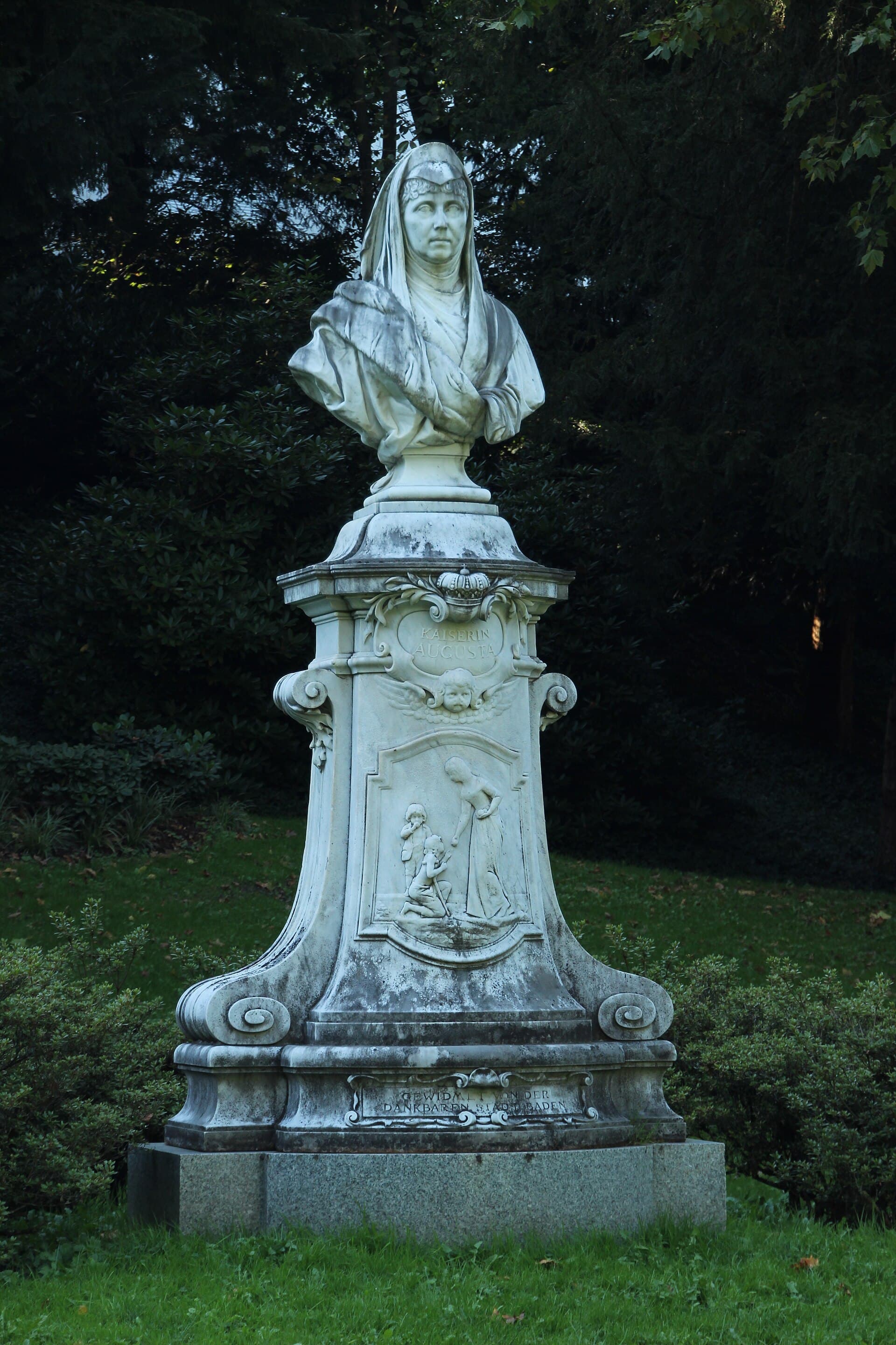 The Empress Augusta Monument, Baden-Baden