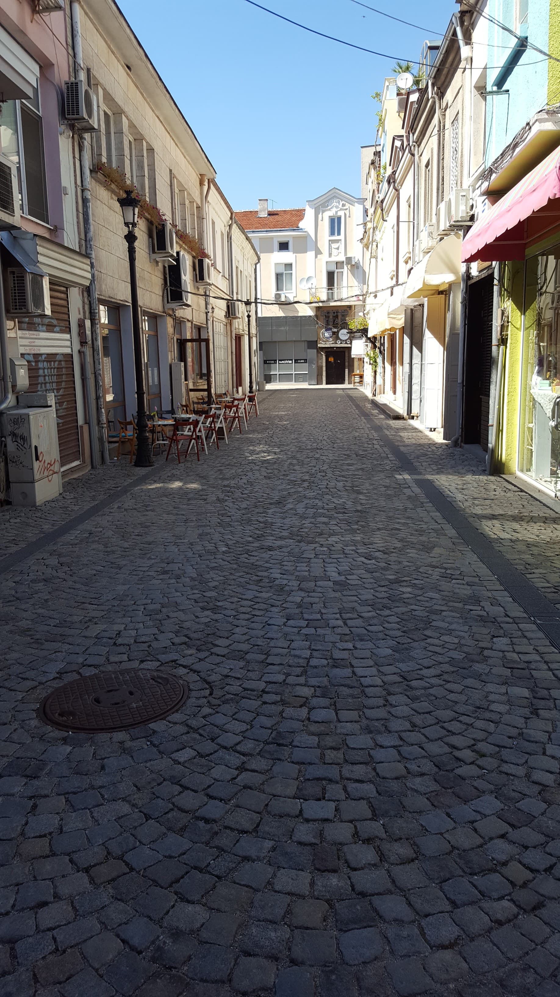 The lanes of the Kapana creative quarter